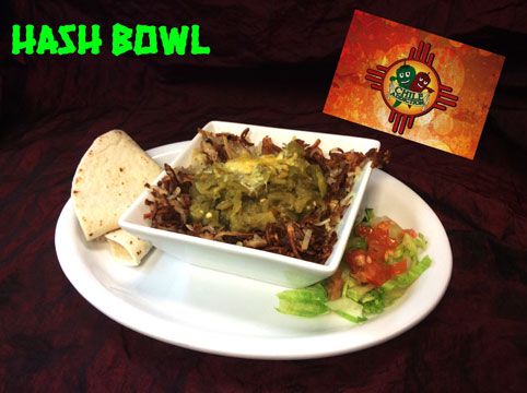 Hash Bowl, as plated at Chile Addiction